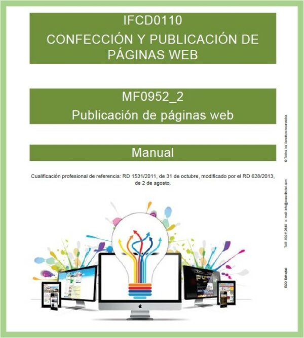 MF 0952_2 Publicación de páginas web